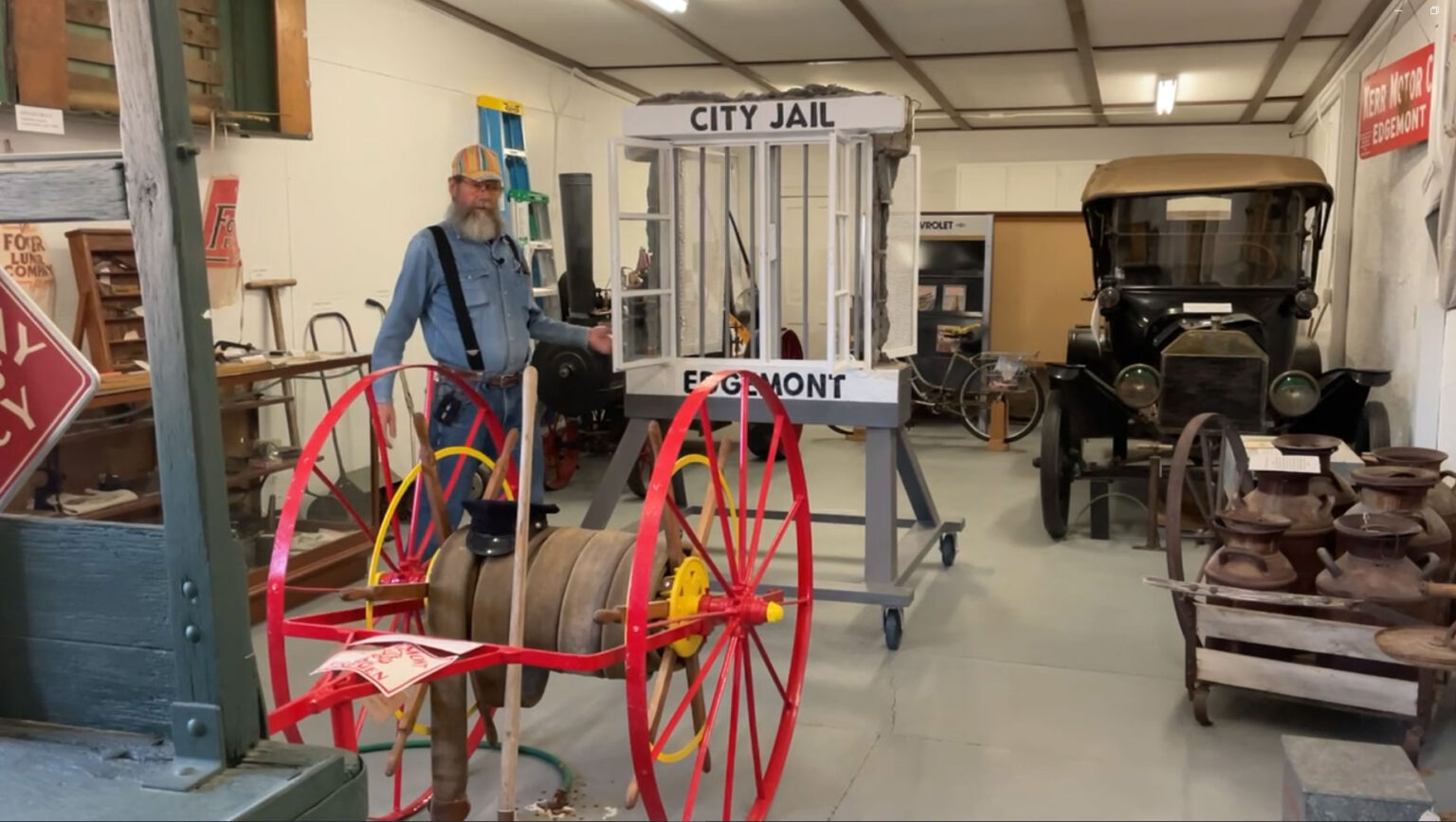 Lyle Rudloff talking about the jail